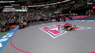 138-3A Quarterfinal - Carlos Corral, Valley vs Jason Soto, Pueblo Centennial