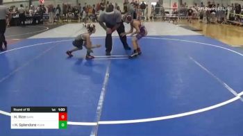 61 lbs Round Of 16 - Hogan Rice, Barn Boys vs Hayden Splendore, Moen Wrestling Academy