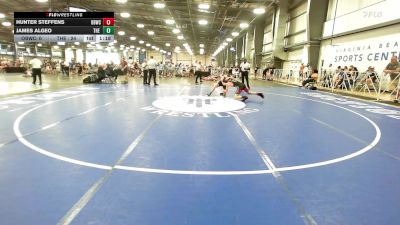 132 lbs Rr Rnd 1 - Hunter Steffens, OBWC White vs James Algeo, The Fort Hammers