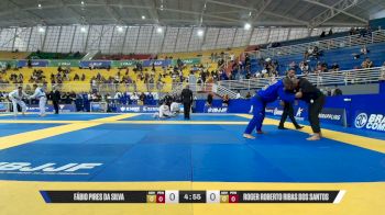 Roger Roberto Ribas Dos Santos vs Fábio Pires Da Silva 2026 Brasileiro Jiu-Jitsu IBJJF