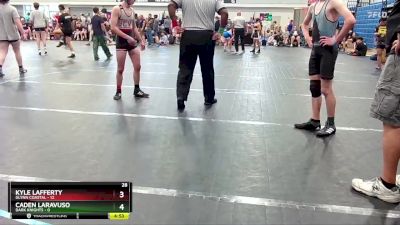 113 lbs Round 2 (6 Team) - Kyle Lafferty, Glynn Coastal vs Caden Laravuso, Dark Knights