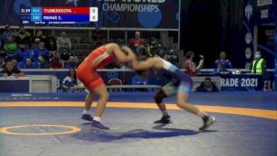 50 kg Semifinal - Mariia Tiumenkova, Rus vs Shivani Pawar, Ind