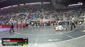 113 lbs Champ. Round 1 - Kale Beer, Adams Central vs Abrum Swathwood, Garrett High School