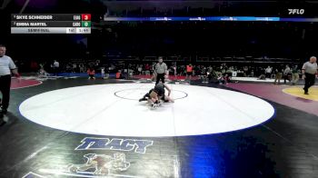 115 lbs Semifinal - Skye Schneider, Elk Grove vs Emma Martel, Casa Roble