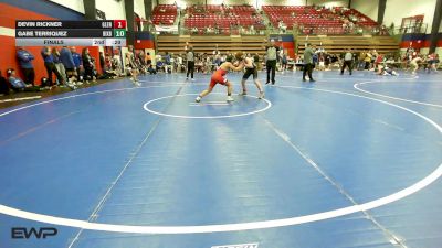 106 lbs Final - Devin Rickner, Glenpool vs Gabe Terriquez, Bixby HS Boys