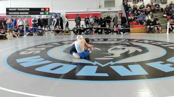 126 lbs Quarterfinal - Grady Thurston, Spaulding vs Jackson Brown, Mt. Mansfield