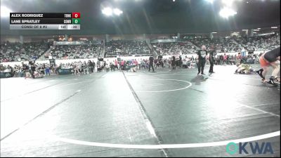 140 lbs Consi Of 8 #2 - Alex Rodriguez, Tonkawa Takedown Club vs Lane Spratley, Cowboy Wrestling Club
