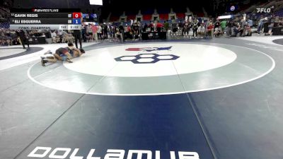 157 lbs Cons. Quarters - Gavin Regis, UT vs Eli Esguerra, OH