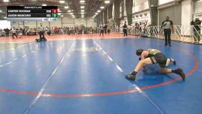 92 lbs Round 1 (9am Saturday) - Jaxon Mancuso, Oklahoma Elite vs Carter Noonan, Backyard Brawlers