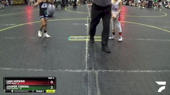 49 lbs Semis & 1st Wrestleback (8 Team) - Liam Hopkins, SWAT Gold vs Cooper Corona, Team Gotcha