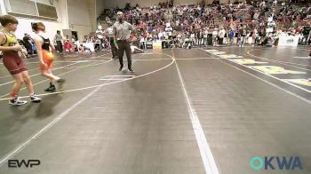 76 lbs Consi Of 8 #1 - Branson Burkhalter, Cleveland Takedown vs Jett Runk, Sperry Wrestling Club