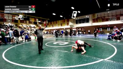 144 lbs Cons. Round 4 - Gabriel Ramirez, Sultana vs Leon Fitarau, Martin Luther King