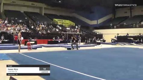 Isaac Koo - Floor, Lone Star TX - 2021 USA Gymnastics Development Program National Championships