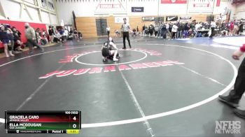 100 (102) Quarterfinal - Graciela Caro, Amador Valley vs Ella McGougan, San Leandro