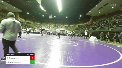 217 lbs Round Of 32 - Cesar Chavez, Foothill vs Devin Alarcon, Clovis North