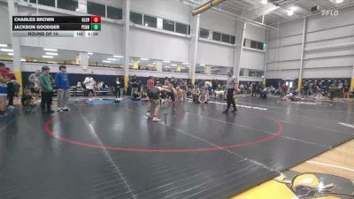 128 lbs Round Of 16 - Charles Brown, Glen Rock vs Jackson Goodger, Penndel