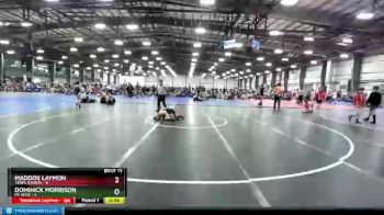 76 lbs Round 5 (6 Team) - Dominick Morrison, PA Gold vs Maddox Laymon, Terps Xtreme