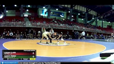 165 lbs Placement (16 Team) - Sammy Perez, Garden City HS vs Logan Clark, Hastings