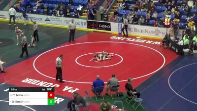 96 lbs Consi Of 16 #2 - Tucker Main, McGuffey vs Daniel Smith, Connellsville