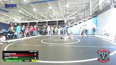 55 lbs 3rd Place Match - Conor Foos, Missouri vs Walter Simon, Purler