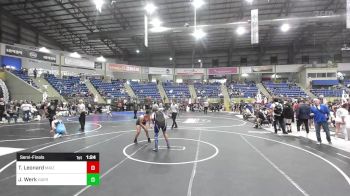 170 lbs Semifinal - Tynsley Leonard, Maize WC vs Jazmyn Werk, Havre WC