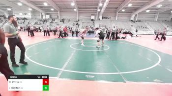 220 lbs Consolation - Dylan Pitzer, PA vs Luke Shelton, VA