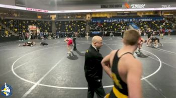 165 lbs Cons. Round 3 - Jackson Adams, Linn-Mar vs Pierce Gansen, Hortonville