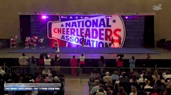 TNT Spirit Explosion - TNT Titans Code Red [2025 Traditional Rec - 14Y - Game Day Day 2] 2025 NCA Louisiana Regional