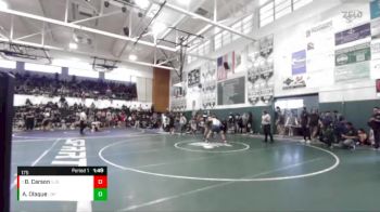 175 lbs Champ. Round 1 - Brayden Carson, St. John Bosco vs Alberto Olaque, Long Beach Poly