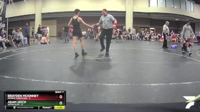 117 lbs Round 3 (6 Team) - Adam Hoch, Alpha Elite vs Brayden McKinney, Patriot Wrestling