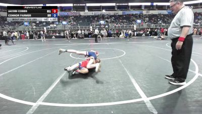 115 lbs Consolation - Jacobi Cobbs, Belleville Little Devils vs Connor Farmer, Invictus