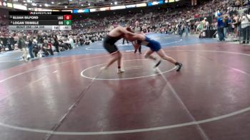 3A 285 lbs Cons. Round 2 - Logan Trimble, Ririe vs Elijah Silford, Lakeside