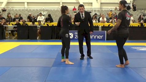 Janine Mello Da Costa vs Breanna Renee Stikkelman 2025 World IBJJF Jiu-Jitsu No-Gi Championship