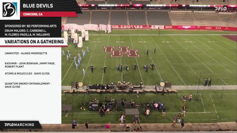 Blue Devils "VARIATIONS ON A GATHERING" at 2025 DCI Houston