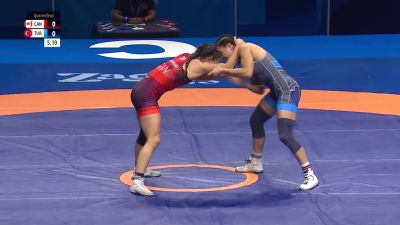 59 kg 1/4 Final - Laurence Beauregard, Canada vs Bediha Gun, Turkiye