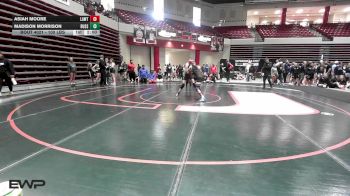 100 lbs Quarterfinal - Asiah Moore, Lawton vs Madison Morrison, Russellville