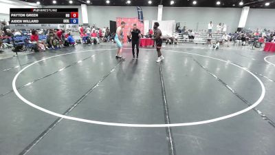 285 lbs Payton Green, Team Maryland vs Aiden Willard, Oklahoma Blue