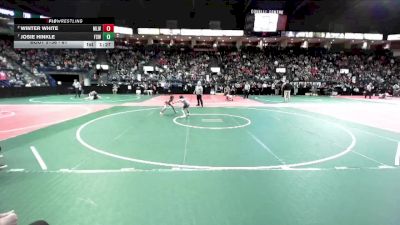 61 lbs Quarterfinal - Josie Hinkle, FSWA vs Winter White, MLW2