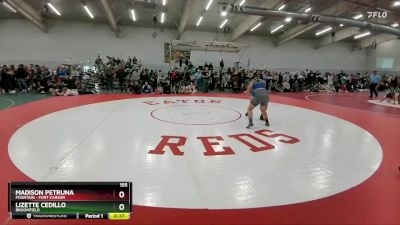 155 lbs Cons. Round 5 - Lizette Cedillo, Broomfield vs Madison Petruna, Fountain - Fort Carson