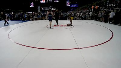 157 lbs Rnd Of 256 - Melvin Miller, PA vs Kyler North, UT