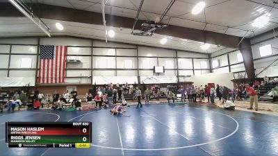 58 lbs Cons. Round 3 - Riggs Jensen, Gunnison Valley vs Mason Haslem, Uintah Wrestling