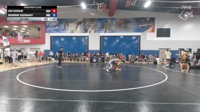 92 lbs Ari Sobaje, California Gold vs Dominik Keomany, Michigan Blue
