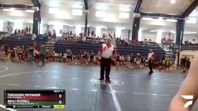 50 lbs Finals (8 Team) - Theodore Fritinger, Ohio Hazards vs Beau Russell, The Untouchables Purple