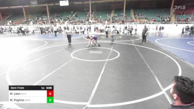 116 lbs Semifinal - Marcus Leon, NM Beast vs Max Pogline, Wrecking Crew