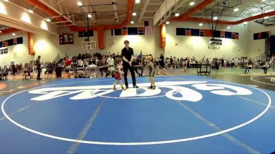 40/45 Round 1 - Atlas Stiles, Warmup Gang Wrestling Club vs Champ Baker, Shenandoah Valley Wrestling Cl