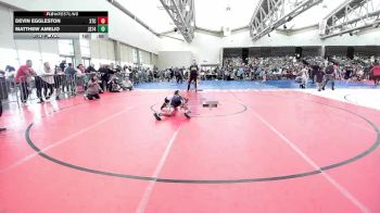 83-M lbs 3rd Place - Devin Eggleston, Xtreme Wrestling vs Matthew Amelio, Jersey 74