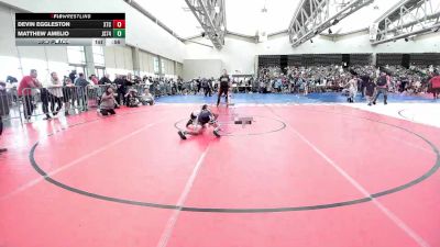 83-M lbs 3rd Place - Devin Eggleston, Xtreme Wrestling vs Matthew Amelio, Jersey 74