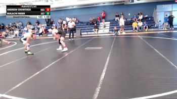 165 lbs Quarterfinal - Andrew Crowther, Iowa Western Community College vs Malachi Rider, Adams State