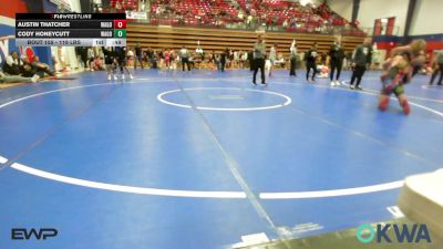 119 lbs Consi Of 8 #2 - Austin Thatcher, Wagoner Takedown Club vs Cody Honeycutt, Wagoner Takedown Club