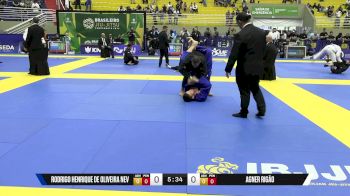 Agner Rigão vs Rodrigo Henrique De Oliveira Nev 2025 Brasileiro Jiu-Jitsu IBJJF